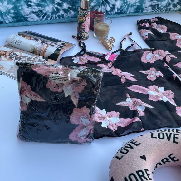 Pajama Satin Women Silk 2Pc - Sleepwear - Picture 7 of 8